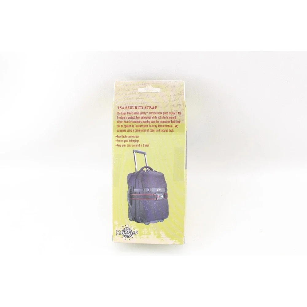 Eagle‎ Creek TSA Security Strap Travel Luggage Suitcase Combination Lock Nylon